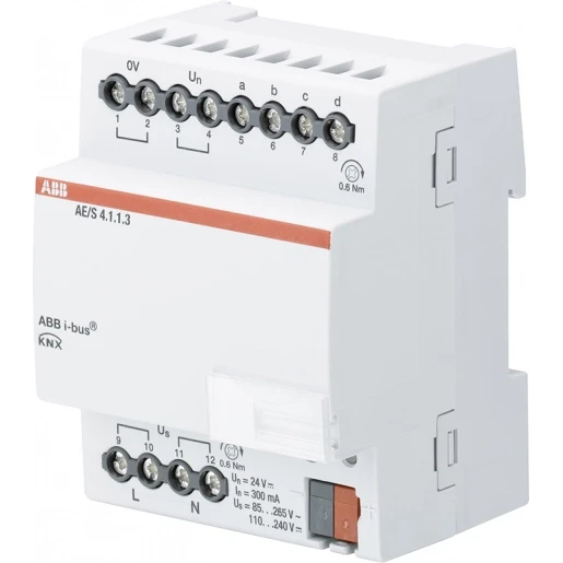 ABB Busch-Jaeger i-bus KNX Analoge ingang KNX DIN-rail 4-voudig 2CDG110190R0011