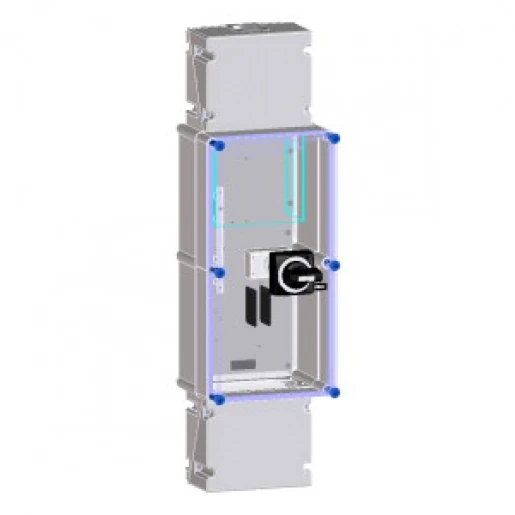 Eaton Schakelkast stand-alone voorbereid voor NZM1