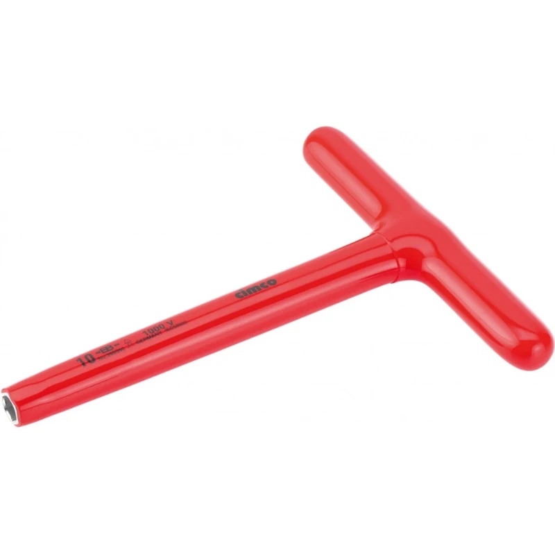 Cimco T-sleutel 3/8" 200mm VDE geïsoleerd 1000 V 112580