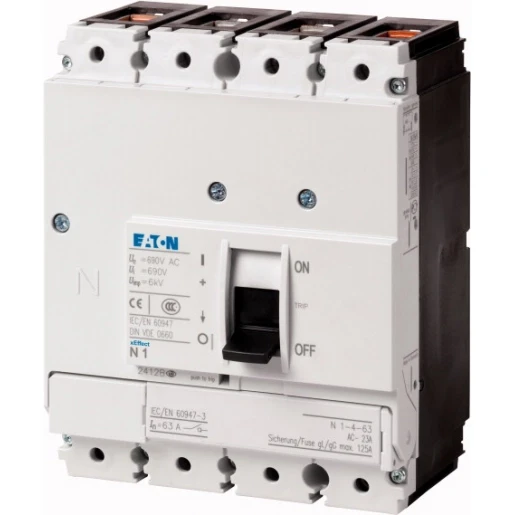 Eaton NZM Lastscheider IP20 4p 100A