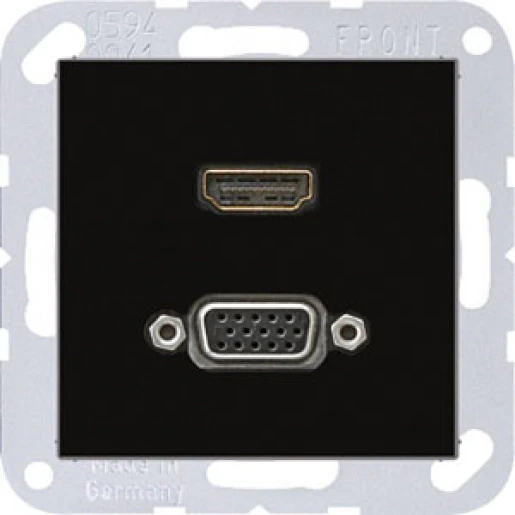 Jung A range afdekking a500 hdmi/vga MAA1173SW