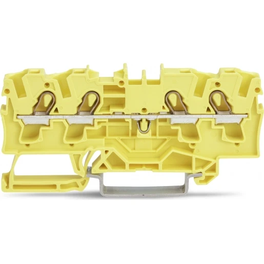 Wago Serie 2004 Verbindingsrijgklem 1,6mm² eendr. 0,5-4mm² meerdr. Geel