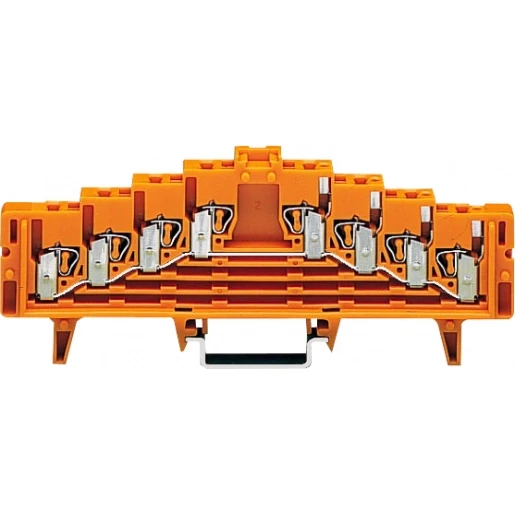 Wago Serie 727 Verbindingsrijgklem 0,08-1,5mm² eendr. 0,08-1,5mm² meerdr. Grijs