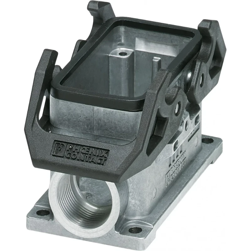 Phoenix Contact HC Behuizing rechthoekige connectoren IP66 B52mm H54mm Sokkelbehuizing Zij