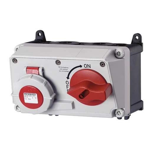 Mennekes WCD AMAXX 32A4P 6H400V IP67 DUO