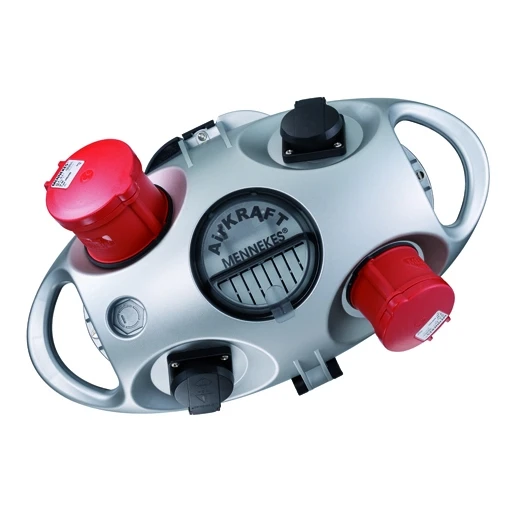 Mennekes COMBINATIE AIRKRAFT ZILVER