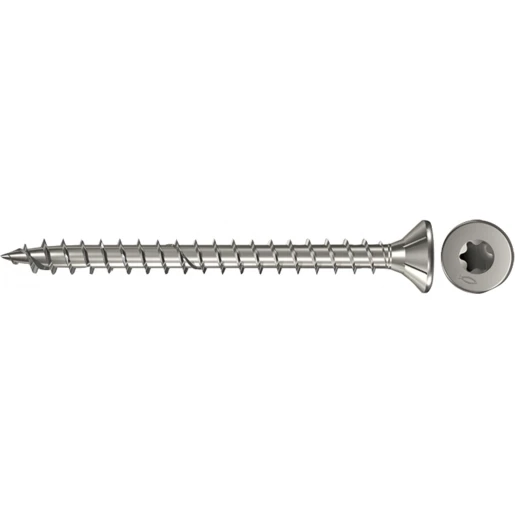Fischer spaanplaatschroef verzonken kop torx rvs a4-rvs fpf-st 4,5x30 a4f