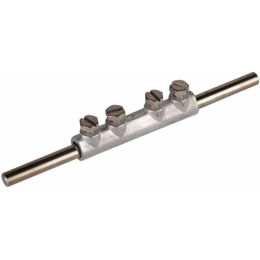 Dehn Connecting sleeve zdc f.rd 8mm with 4 screws m6x10mm
