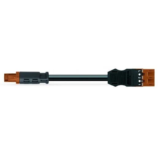 Wago Serie 774 Patchkabel gebouwinstallatie 3p Contrastekker (female) Stekker 4000mm