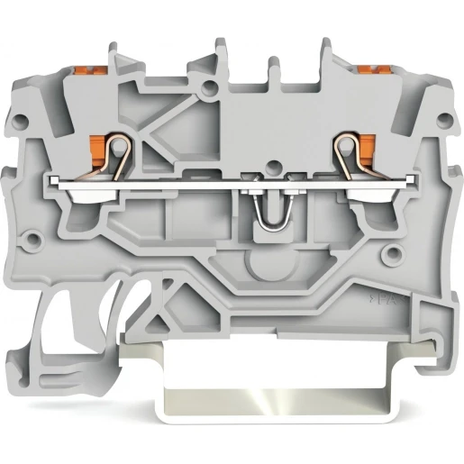 Wago 2200 Verbindingsrijgklem 0,5-1,5mm² eendr. 0,14-1mm² meerdr. Grijs