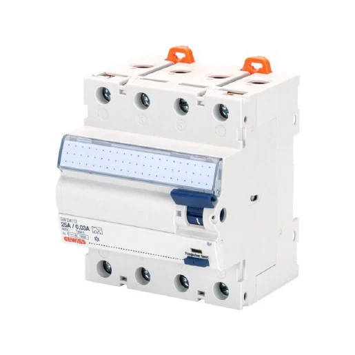 Gewiss 90 RCDS Aardlekschakelaar 4p 40A 0.3A type A GWD4249