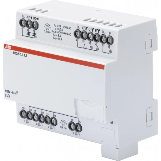 ABB Busch-Jaeger I-Bus KNX Fan coilcontroller climaeco KNX 5-voudig 2CDG110210R0011