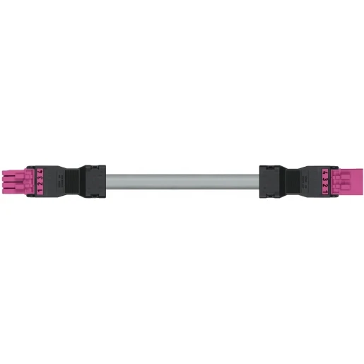 Wago SERIE 891 Patchkabel gebouwinstallatie 4p Contrastekker (female) Stekker 7000mm