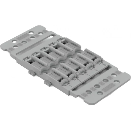 Wago Bevestigingsadapter met trekontlasting 5-voudig voor doorvoerconnector