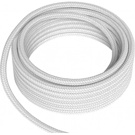 Calex Textile Cable 2x0.75mm 1.5m White