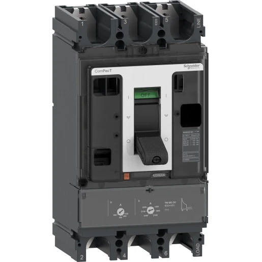 Schneider Electric COMPACT NSX320F TM DC 3P