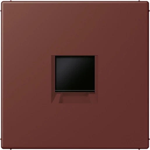 Jung LS range Afdekking centraalplaat AMP Radiall LC32120 Modular-Jack 1 connector Zonder label LC1969-1WE235