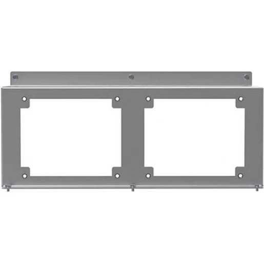 HPL Multibox inbouwpaneel 2-voudig geschikt voor multibox behuizing 2 inbouwelementen 630.0031