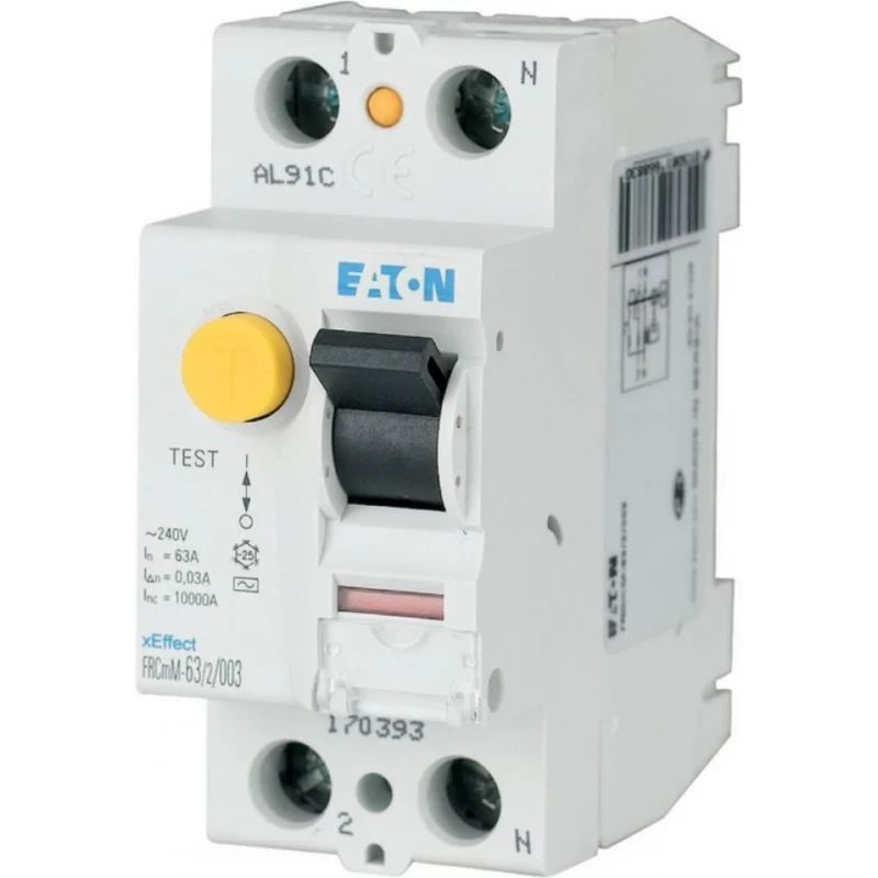 Eaton xEffect aardlekschakelaar digitaal 2p 63A 0.3A type A 180636