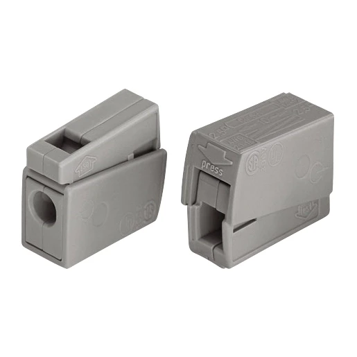 Wago Kroonklem 2,5mm2 grijs