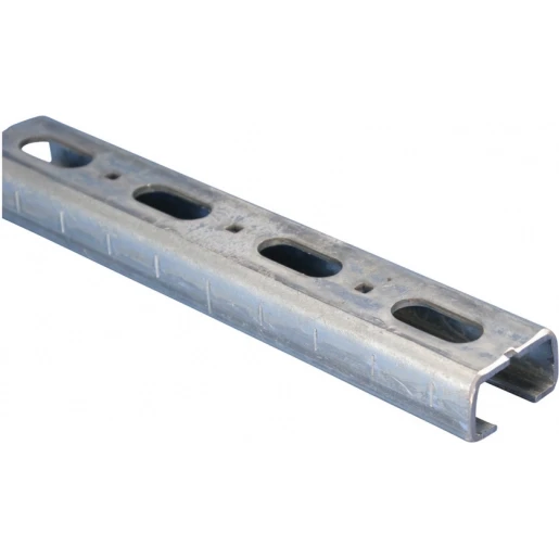 nVent Caddy C-Profiel System c-profiel montageprofiel C-profiel rug geperforeerd 15mm 2000x30x15mm elektrolytisch verzinkt 585500