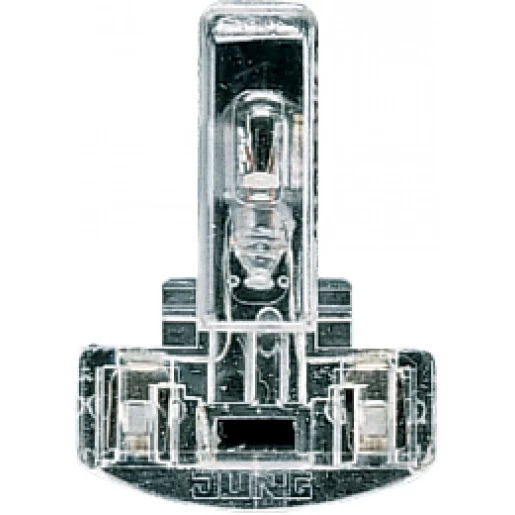 Jung NaV Steeksokkel Gloeilamp Verlichtingselement schakelmateriaal 25mA 24V Wit 96-24