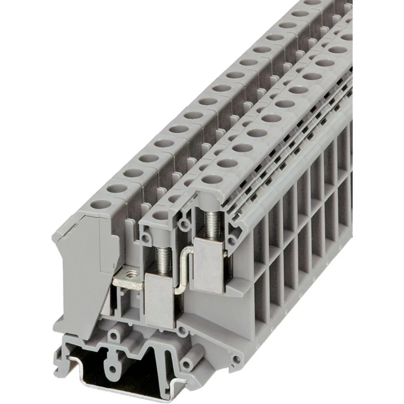 Phoenix Contact UK Verbindingsrijgklem 0,5-10mm² eendr. 0,5mm² meerdr. Grijs