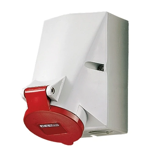Mennekes Wandcontactdoos 32A 5P 6H400V IP44 HW/VN