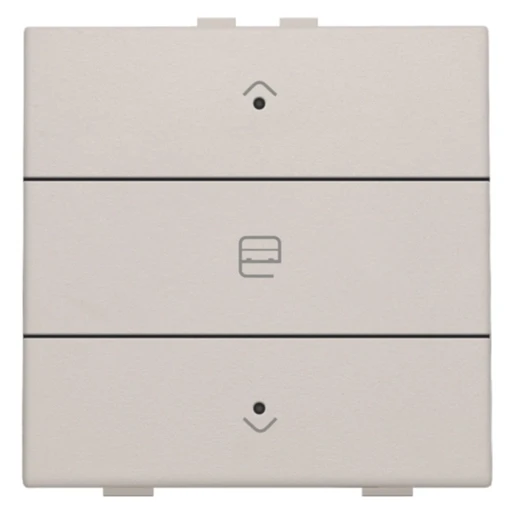 Niko Home Control Bediening motorsturing 3-voudig grijs inbouw IP20 102-52033