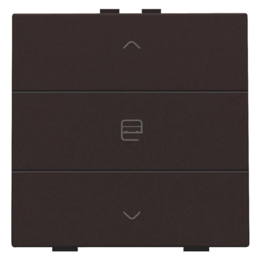 Niko Home Control Bediening motorsturing 3-voudig bruin inbouw IP20 124-51033