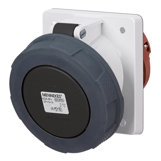 Mennekes Inb. contactdoos 63A 5P 7H 500V IP67 TA