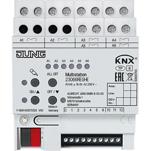 Jung Multistation KNX 23066REGHE