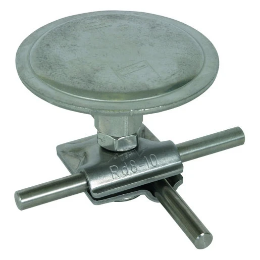 Dehn Air-termination stud for drivable flat roofs f.rd 8-10mm stst