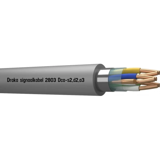 Draka 2800 Signaalkabel AFG Dca Grijs 3x2x0,8mm