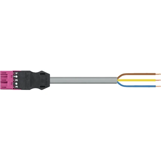 Wago SERIE 771 Patchkabel gebouwinstallatie 3p Stekker Vrij kabeluiteinde 2000mm