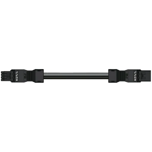 Wago SERIE 891 Patchkabel gebouwinstallatie 4p Contrastekker (female) Stekker 8000mm