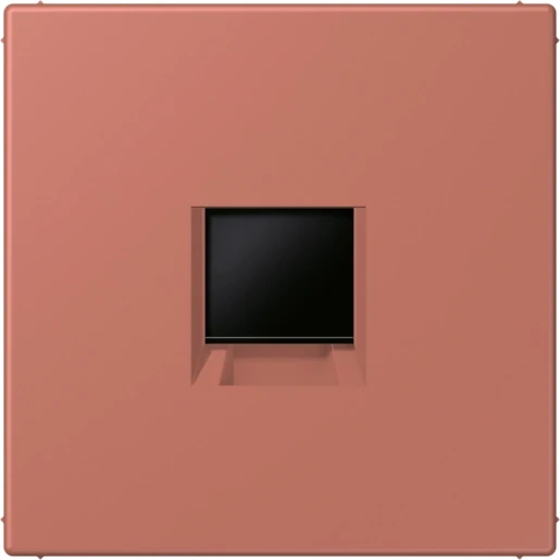 Jung LS range Afdekking centraalplaat AMP Radiall LC32121 Modular-Jack 1 connector Zonder label LC1969-1WE236
