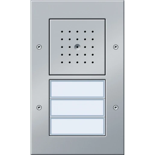 Gira TX_44 Deurstation deurcommunicatie 3 beltoetsen IP44 Opbouw 126765