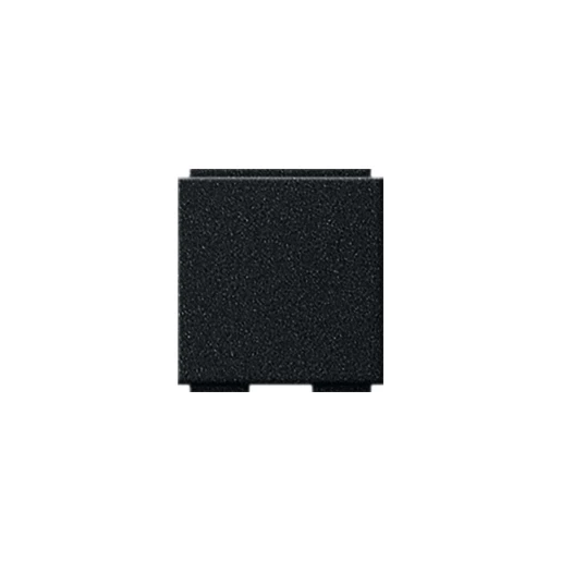 Gira System 55 afdekking mj 2f 30° + tk Blindkap Met label zwart 2645005