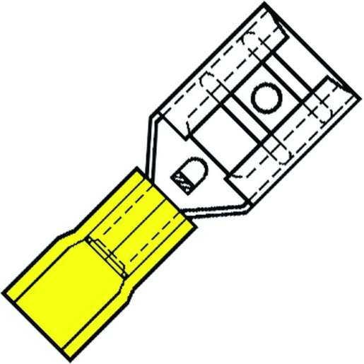 Klemko Ny.vlakstekerhuls ge 2,8x0,5