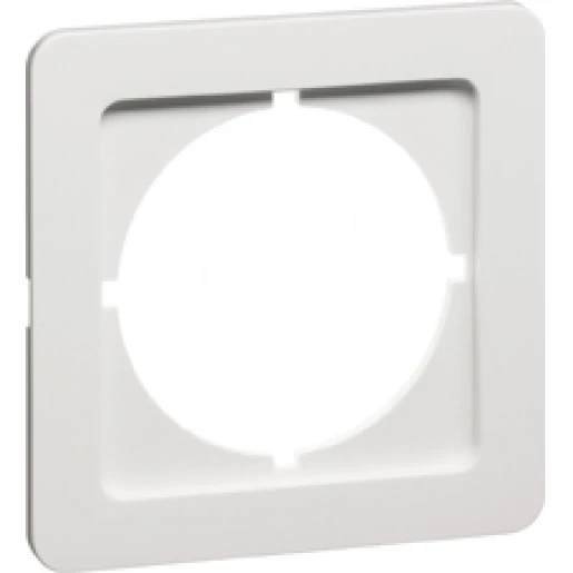 Peha Standaard centraalplaat genormd gat 45 DIN 49 075 70x70mm wit RAL 9010 00218711
