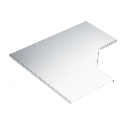 Stago KG281 deksel bocht90° 120mm Dekselklem Bandverzinkt (sendzimir verzinkt) en gecoat wit RAL 9016 CSU0851209916