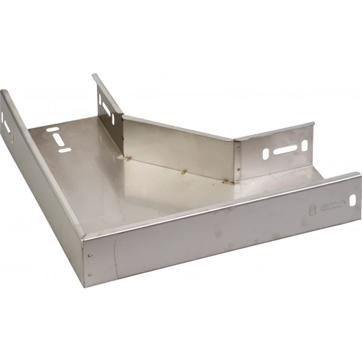 Stago ES114 bocht / hoekstuk kabelgoot 100x60mm RVS CSU76621030