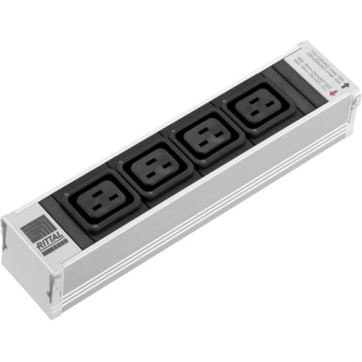 Rittal DK contactdoos psm insteekmodule 4xc19 + led-zekering 16A 7859130
