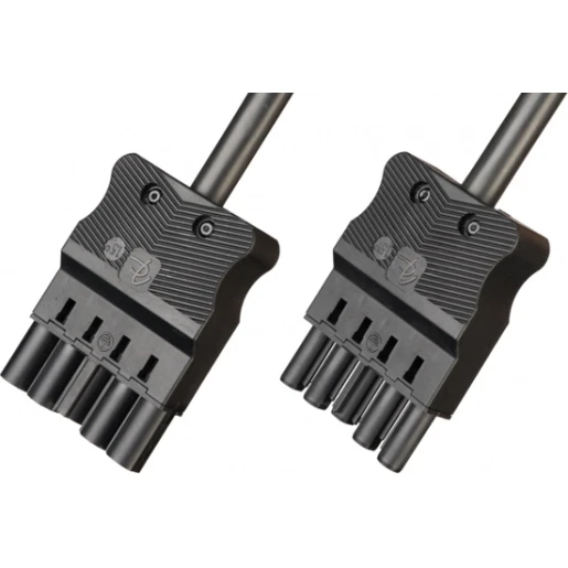 Adels Patchkabel gebouwinstallatie 5p Stekker Contrastekker (female) 5000mm