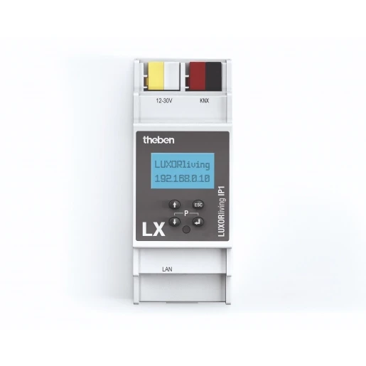 Theben LuxorLiving Basismodule bussysteem server DIN-rail 4800495