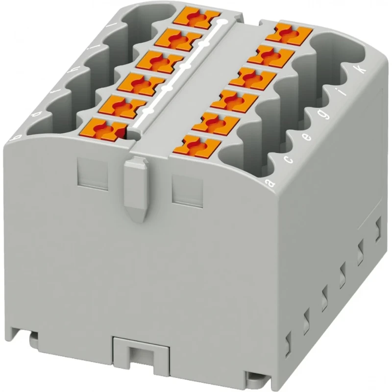 Phoenix Contact PTFIX Verbindingsrijgklem 0,14-4mm² eendr. 0,14-2,5mm² meerdr. Grijs