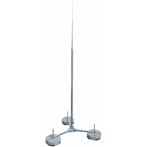 Dehn Air-term.rod d 40/16/10mm al l 4000mm w.hinged tripod st/tzn-kit-