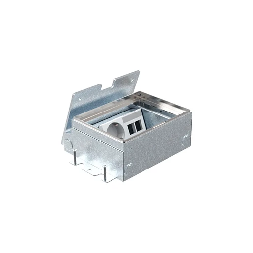 HPL Smartbox+ vloercontactdoos 65mm 1xWCD+2xDatasp.- deksel inleg 7mm