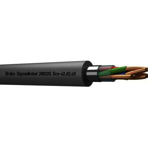 Draka 2800 Signaalkabel AFG Dca Grijs 1x4x0,8mm - 100mtr